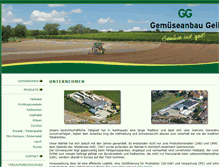 Tablet Screenshot of gemueseanbau-geil.de